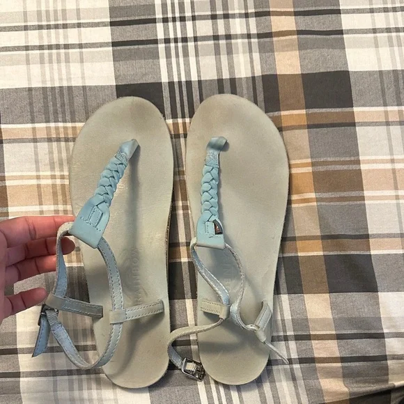 Rainbow Light Blue Sandals - Picture 1 of 3